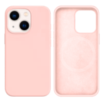 LindeCovers iPhone 13 Mini Silikonecover - MagSafe Kompatibel 19 Pink Sand