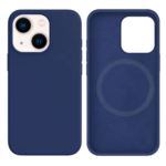 LindeCovers iPhone 13 Mini Silikonecover - MagSafe Kompatibel 57 Ice Ocean Blue