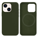 LindeCovers iPhone 13 Mini Silikonecover - MagSafe Kompatibel 48 Pine Forest Green