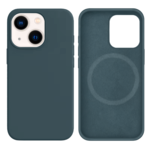 LindeCovers iPhone 13 Mini Silikonecover - MagSafe Kompatibel 72 Granny Gray