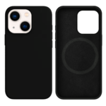 LindeCovers iPhone 13 Mini Silikonecover - MagSafe Kompatibel 18 Black