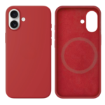 LindeCovers iPhone 16 Silikonecover - MagSafe Kompatibel 25 Camellia Red