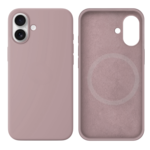 LindeCovers iPhone 16 Silikonecover - MagSafe Kompatibel 7 Lavender Violet