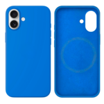 LindeCovers iPhone 16 Silikonecover - MagSafe Kompatibel 70 Mediterranean Blue