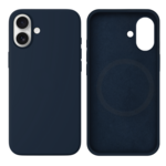 LindeCovers iPhone 16 Silikonecover - MagSafe Kompatibel 8 Midnight Blue