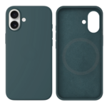 LindeCovers iPhone 16 Silikonecover - MagSafe Kompatibel 72 Granny Gray