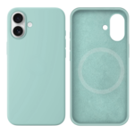 LindeCovers iPhone 16 Silikonecover - MagSafe Kompatibel 17 Gemstone Green