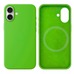 LindeCovers iPhone 16 Silikonecover - MagSafe Kompatibel 31 Dark Green