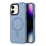LindeCovers iPhone 11 Transparent Cover - MagSafe Kompatibel 03 Sierra Blue