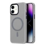 LindeCovers iPhone 11 Transparent Cover - MagSafe Kompatibel 04 Gray