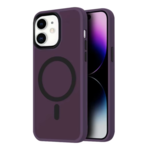 LindeCovers iPhone 11 Transparent Cover - MagSafe Kompatibel 06 Dark Purple