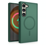 LindeCovers Samsung Galaxy S23 Plus Transparent Cover – MagSafe Kompatibel 03 Alpine Green