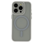 LindeCovers iPhone 11 Pro Max - Premium Transparent Cover til trådløs opladning 04 Gray