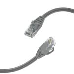 LindeCables CAT6 U/UTP Netværkskabel - 1 m Grå