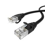 LindeCables CAT6 U/UTP Netværkskabel - 2 m Sort