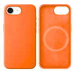 LindeCovers iPhone 16e Silikonecover - MagSafe Kompatibel 56 Papaya