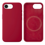 LindeCovers iPhone 16e Silikonecover - MagSafe Kompatibel 36 Rose Red