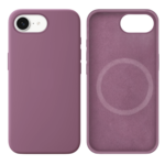 LindeCovers iPhone 16e Silikonecover - MagSafe Kompatibel 62 Black Currant