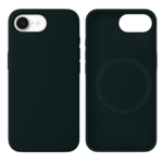 LindeCovers iPhone 16e Silikonecover - MagSafe Kompatibel 49 Green Black
