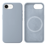 LindeCovers iPhone 16e Silikonecover - MagSafe Kompatibel 26 Blue Gray