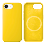 LindeCovers iPhone 16e Silikonecover - MagSafe Kompatibel 55 Light Yellow