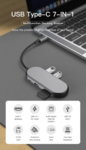 LindeCables USB-C 7-i-1 Hub – Pro