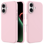LindeCovers iPhone 17 - Silikonecover 75 Gray Pink