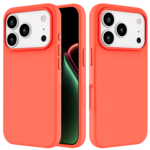 LindeCovers iPhone 17 Pro - Silikonecover 65 Pink Orange