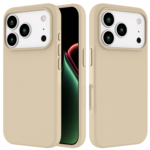 LindeCovers iPhone 17 Pro - Silikonecover 11 Antique White