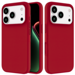 LindeCovers iPhone 17 Pro - Silikonecover 33 Dark Red