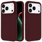 LindeCovers iPhone 17 Pro - Silikonecover 67 Plum