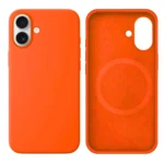 LindeCovers iPhone 17 Silikonecover - MagSafe Kompatibel 66 Golden Orange