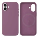 LindeCovers iPhone 17 Silikonecover - MagSafe Kompatibel 62 Black Currant