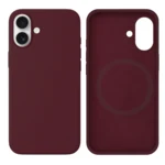 LindeCovers iPhone 17 Silikonecover - MagSafe Kompatibel 67 Plum