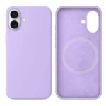 LindeCovers iPhone 17 Silikonecover - MagSafe Kompatibel 76 Lilac