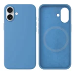 LindeCovers iPhone 17 Silikonecover - MagSafe Kompatibel 24 Light Blue