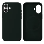 LindeCovers iPhone 17 Silikonecover - MagSafe Kompatibel 49 Green Black