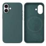 LindeCovers iPhone 17 Silikonecover - MagSafe Kompatibel 58 Pine Needle Green