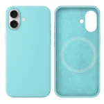 LindeCovers iPhone 17 Silikonecover - MagSafe Kompatibel 44 Blue Sea