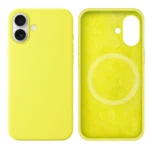 LindeCovers iPhone 17 Silikonecover - MagSafe Kompatibel 32 Shiny Yellow