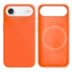 LindeCovers iPhone Air Silikonecover - MagSafe Kompatibel 2 Apricot Orange