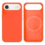 LindeCovers iPhone Air Silikonecover - MagSafe Kompatibel 13 Orange