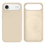 LindeCovers iPhone Air Silikonecover - MagSafe Kompatibel 11 Antique White