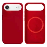 LindeCovers iPhone Air Silikonecover - MagSafe Kompatibel 33 Dark Red