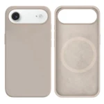LindeCovers iPhone Air Silikonecover - MagSafe Kompatibel 10 Rock Gray