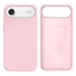 LindeCovers iPhone Air Silikonecover - MagSafe Kompatibel 75 Gray Pink