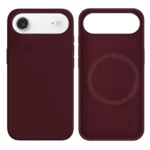 LindeCovers iPhone Air Silikonecover - MagSafe Kompatibel 67 Plum