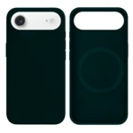 LindeCovers iPhone Air Silikonecover - MagSafe Kompatibel 49 Green Black