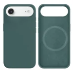 LindeCovers iPhone Air Silikonecover - MagSafe Kompatibel 58 Pine Needle Green