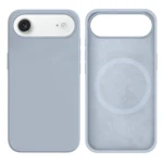 LindeCovers iPhone Air Silikonecover - MagSafe Kompatibel 26 Blue Gray